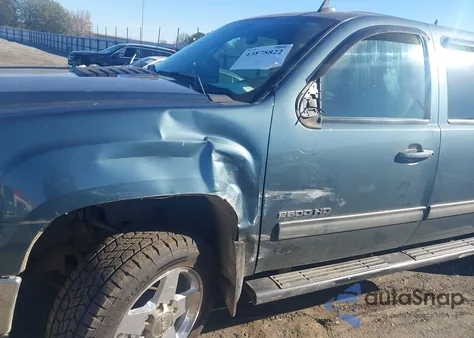 2011 GMC Sierra 2500Hd Slt из США, поврежденный, VIN 1GT121C86BF264667